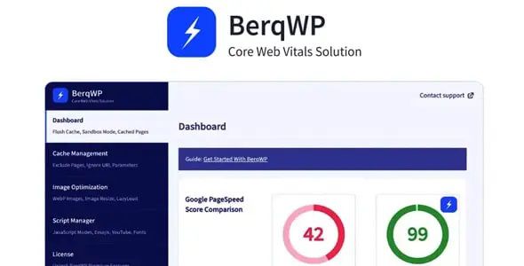 BerqWP - Automatic WordPress Speed Optimization Plugin