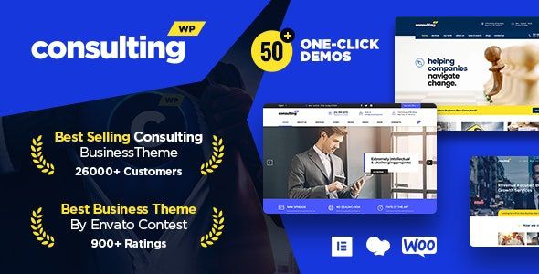 Consulting - Business & Finance WordPress Theme
