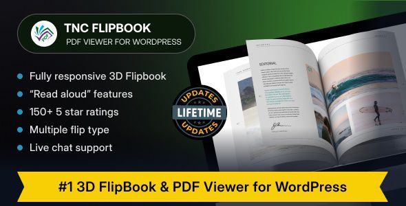 TNC FlipBook v12.6.1 – PDF viewer for WordPress 1 TNC FlipBook