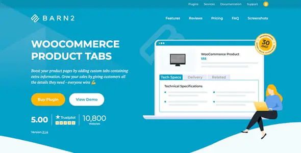 WooCommerce Product Tabs